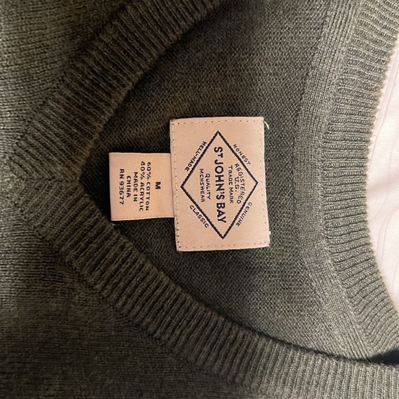 St John’s Bay V Neck Sweater - Picture 2 of 3